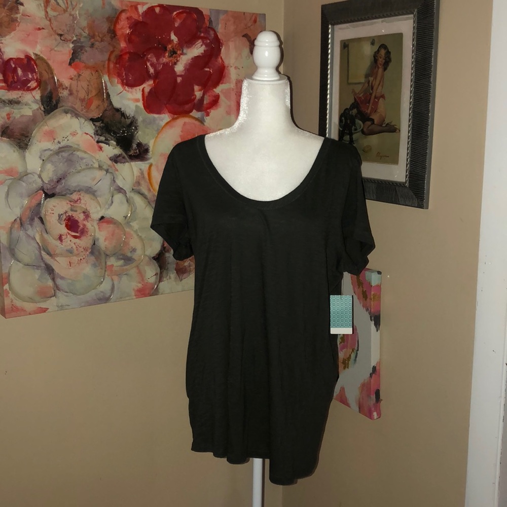 Susina | Grey Comfort Blouse